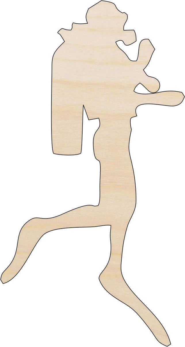 Sport Scuba Diver - Laser Cut Out Unfinished Wood Craft Shape SPT317 Sport Scuba Diver - Laser Cut Out Unfinished Wood Craft Shape SPT317