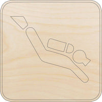 Scuba Diver Wood Craft Shape - Laser Cut Baltic Birch Unfinished DIY Wood Art Supplies SPT410 - The Wood Shape Store