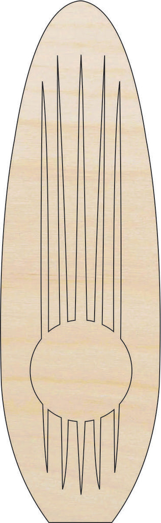 Surfboard - Laser Cut Wood Shape SPT603