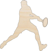 Tennis Wood Craft Shape - Laser Cut Baltic Birch Unfinished DIY Wood Art Supplies SPT607 - The Wood Shape Store