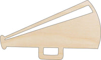 Megaphone Wood Craft Shape - Laser Cut Baltic Birch Unfinished DIY Wood Art Supplies SPT653 - The Wood Shape Store