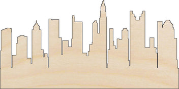 Building Columbus Skyline - Laser Cut Out Unfinished Wood Craft Shape STAT104 Building Columbus Skyline - Laser Cut Out Unfinished Wood Craft Shape STAT104