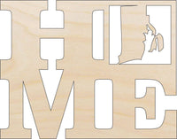 Rhode Island Wood Craft Shape - Laser Cut Baltic Birch Unfinished DIY Wood Art Supplies STAT29 - The Wood Shape Store