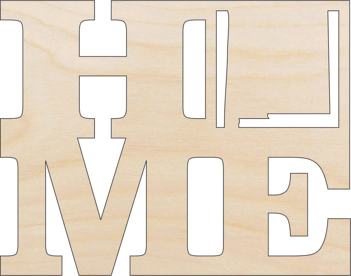 New Mexico Wood Craft Shape – Laser Cut Baltic Birch Unfinished DIY Wood Art Supplies STAT36 - The Wood Shape Store