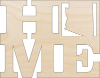 Arizona Wood Craft Shape - Laser Cut Baltic Birch Unfinished DIY Wood Art Supplies STAT3 - The Wood Shape Store