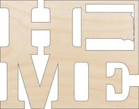 South Dakota Wood Craft Shape – Laser Cut Baltic Birch Unfinished DIY Wood Art Supplies STAT44 - The Wood Shape Store