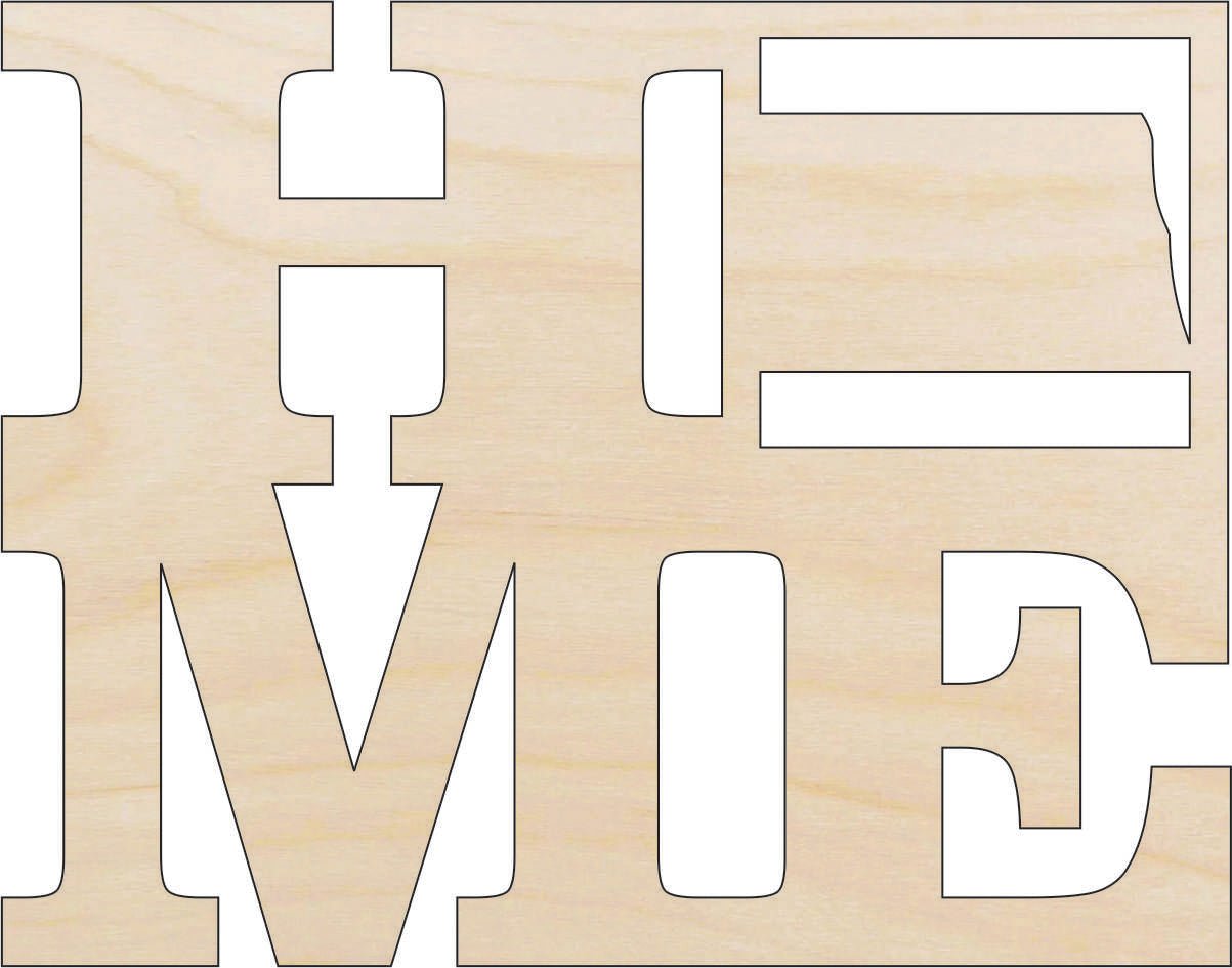 North Dakota Wood Craft Shape – Laser Cut Baltic Birch Unfinished DIY Wood Art Supplies STAT46 - The Wood Shape Store