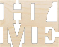 Vermont Wood Craft Shape - Laser Cut Baltic Birch Unfinished DIY Wood Art Supplies STAT47 - The Wood Shape Store