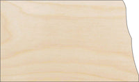 North Dakota Wood Craft Shape - Laser Cut Baltic Birch Unfinished DIY Wood Art Supplies STAT82 - The Wood Shape Store