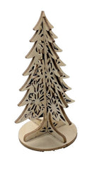 3D Christmas Tree Stand 3 Pieces Laser Cut Out Unfinished STND11 3D Christmas Tree Stand 3 Pieces Laser Cut Out Unfinished STND11