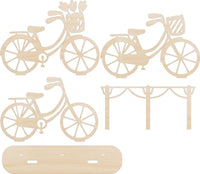 Bicycle 3D Laser Cut – Baltic Birch Wood Craft Supplies | DIY Wood Kit STND22 - The Wood Shape Store