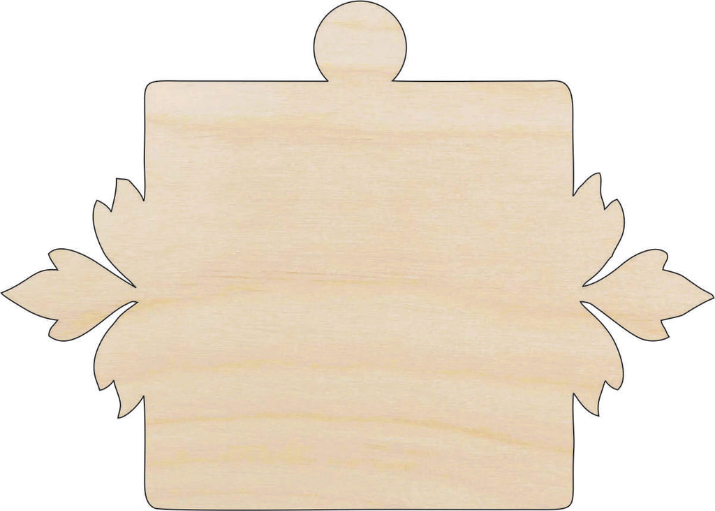Gift Tag - Laser Cut Out Unfinished Wood Craft Shape TAG24