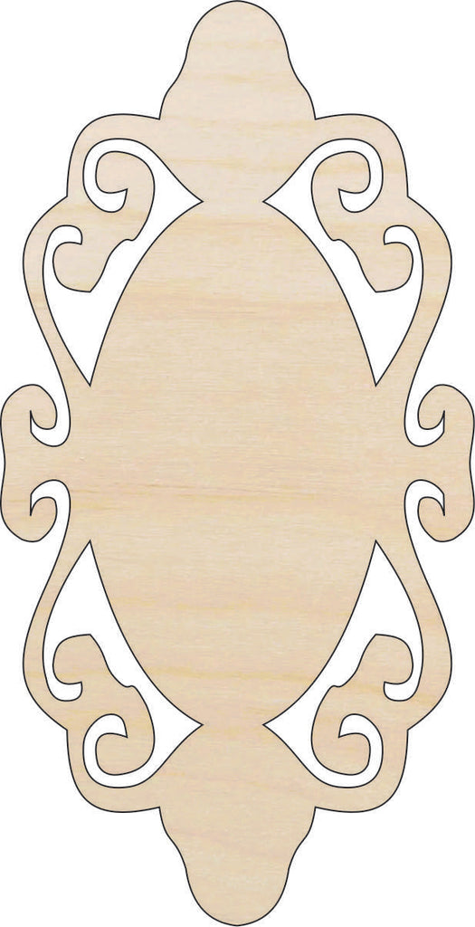 Gift Tag - Laser Cut Out Unfinished Wood Craft Shape TAG27