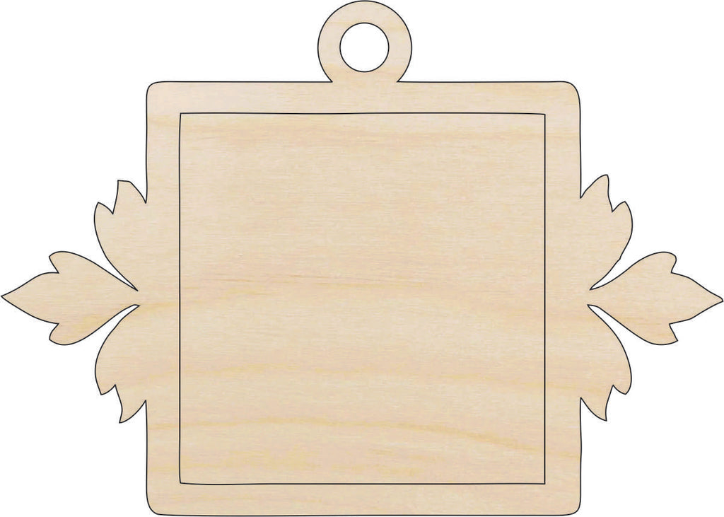 Gift Tag - Laser Cut Out Unfinished Wood Craft Shape TAG33