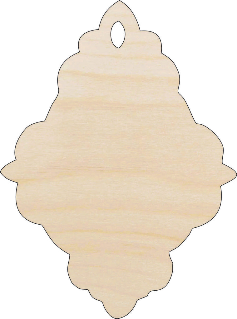 Gift Tag - Laser Cut Out Unfinished Wood Craft Shape TAG36