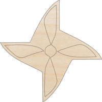 Spinner Wood Craft Shape - Laser Cut Baltic Birch Unfinished DIY Wood Art Supplies 35 - The Wood Shape Store