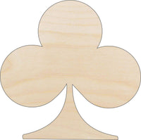Club Wood Craft Shape – Laser Cut Baltic Birch Unfinished DIY Wood Art Supplies TOY7 - The Wood Shape Store