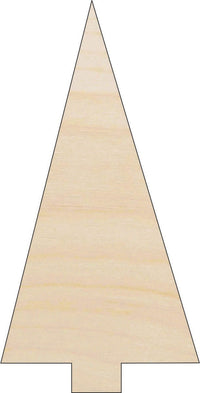 Tree Wood Craft Shape - Laser Cut Baltic Birch Unfinished DIY Wood Art Supplies TRE109 - The Wood Shape Store