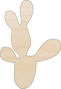 Cactus Wood Craft Shape - Laser Cut Baltic Birch Unfinished DIY Wood Art Supplies TRE117 - The Wood Shape Store