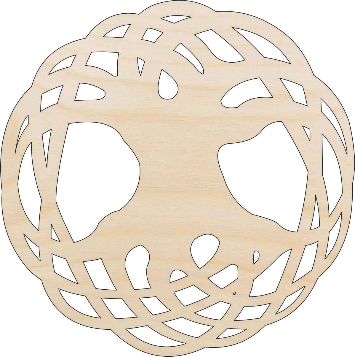 Tree of Life - Laser Cut Out Unfinished Wood Craft Shape TRE16 Tree of Life - Laser Cut Out Unfinished Wood Craft Shape TRE16