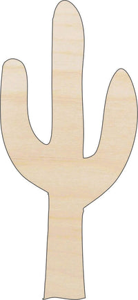 Cactus Wood Craft Shape - Laser Cut Baltic Birch Unfinished DIY Wood Art Supplies TRE1 - The Wood Shape Store