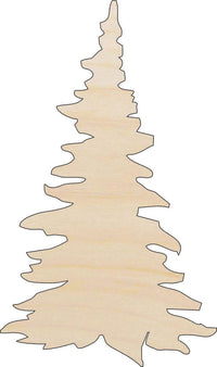 Tree Wood Craft Shape - Laser Cut Baltic Birch Unfinished DIY Wood Art Supplies TRE32 - The Wood Shape Store