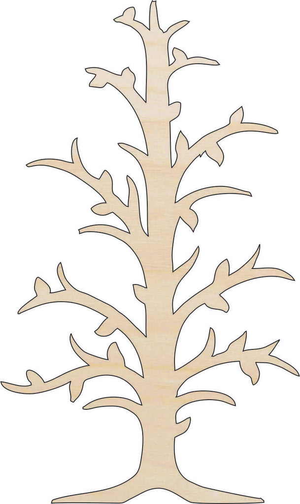 Tree - Laser Cut Out Unfinished Wood Craft Shape TRE51