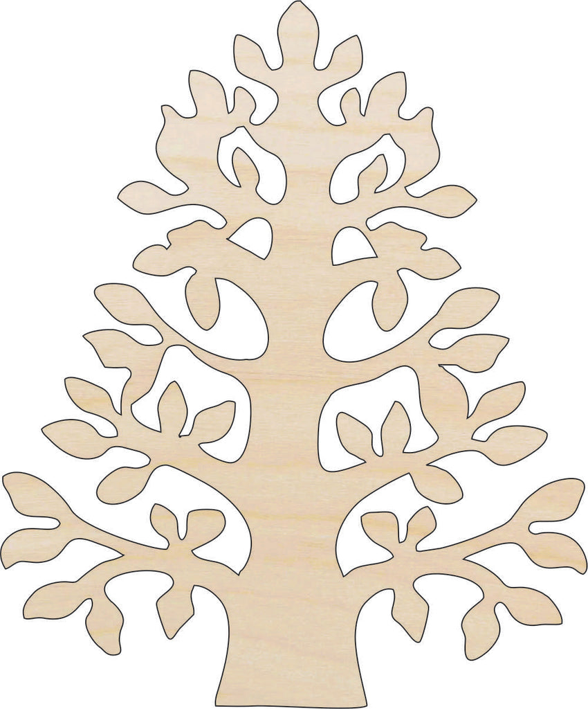 Tree - Laser Cut Out Unfinished Wood Craft Shape TRE53