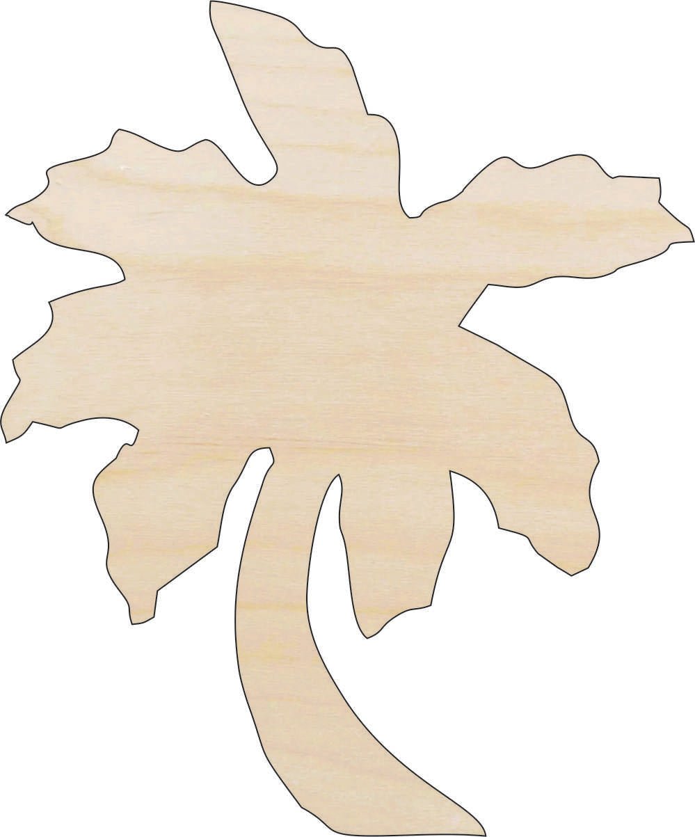 Palm Tree Wood Craft Shape - Laser Cut Baltic Birch Unfinished DIY Wood Art Supplies TRE59 - The Wood Shape Store
