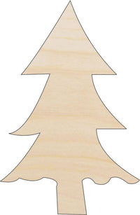 Tree Wood Craft Shape - Laser Cut Baltic Birch Unfinished DIY Wood Art Supplies TRE62 - The Wood Shape Store