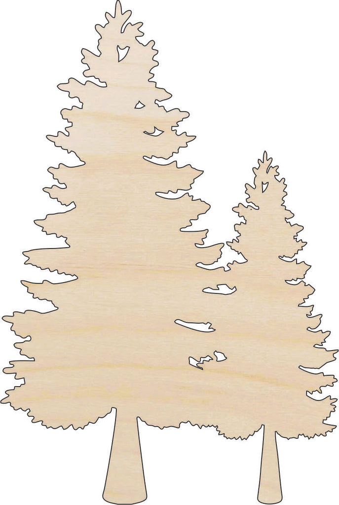 Tree - Laser Cut Out Unfinished Wood Craft Shape TRE65