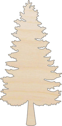 Tree Wood Craft Shape - Laser Cut Baltic Birch Unfinished DIY Wood Art Supplies TRE77 - The Wood Shape Store