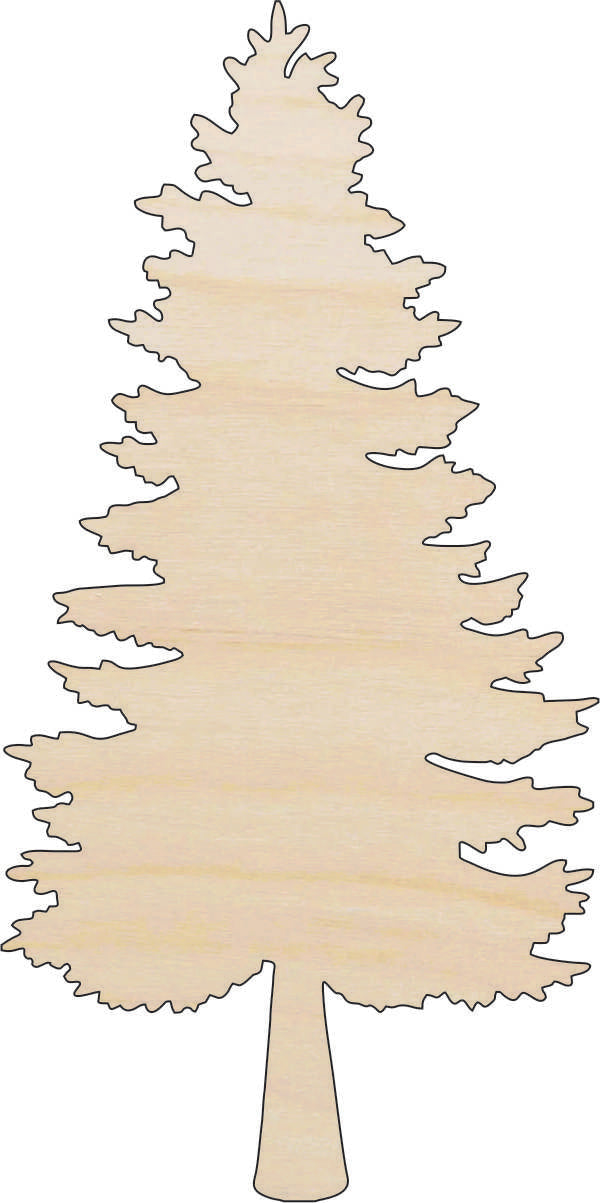 Tree - Laser Cut Out Unfinished Wood Craft Shape TRE77 Tree - Laser Cut Out Unfinished Wood Craft Shape TRE77