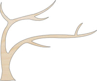 Tree Wood Craft Shape - Laser Cut Baltic Birch Unfinished DIY Wood Art Supplies TRE87 - The Wood Shape Store