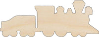 Train Wood Craft Shape - Laser Cut Baltic Birch Unfinished DIY Wood Art Supplies TRN11 - The Wood Shape Store