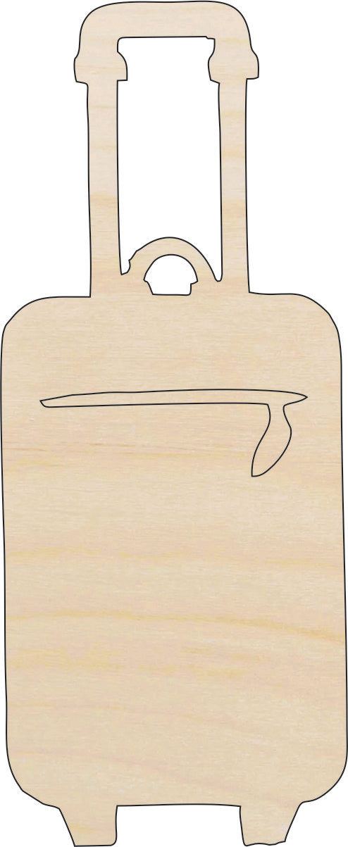 Decor Suitcase - Laser Cut Out Unfinished Wood Craft Shape TRP22 Decor Suitcase - Laser Cut Out Unfinished Wood Craft Shape TRP22