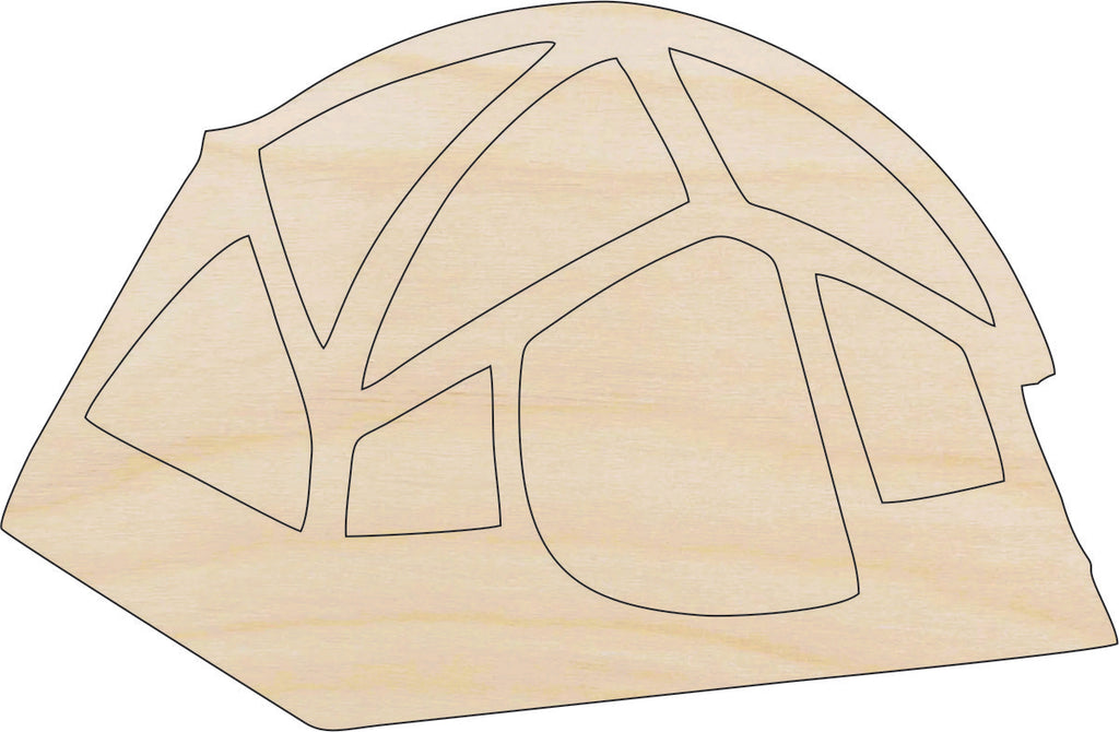 Tent - Laser Cut Wood Shape TRP37