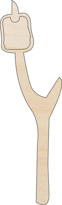 Smore Wood Craft Shape - Laser Cut Baltic Birch Unfinished DIY Wood Art Supplies TRP5 - The Wood Shape Store