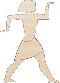Egyptian Wood Craft Shape - Laser Cut Baltic Birch Unfinished DIY Wood Art Supplies WLD4 - The Wood Shape Store