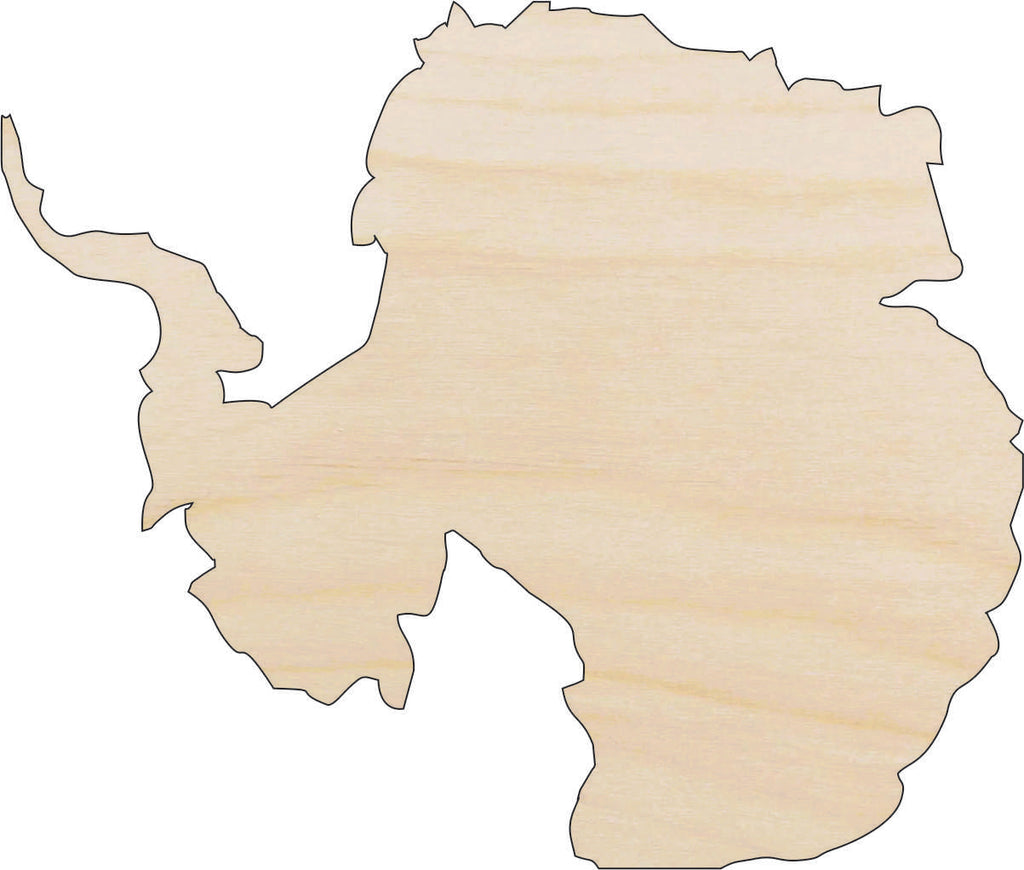 Country Antarctica - Laser Cut Out Unfinished Wood Craft Shape WLD9