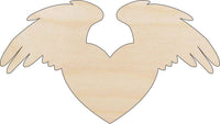 Wing Wood Craft Shape - Laser Cut Baltic Birch Unfinished DIY Wood Art Supplies WNG11 - The Wood Shape Store