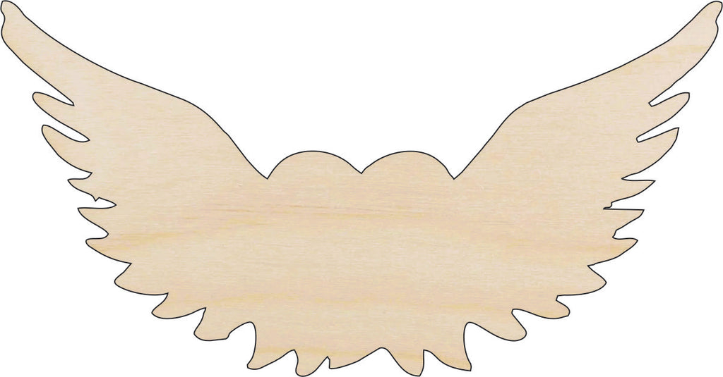 Wings - Laser Cut Wood Shape WNG12
