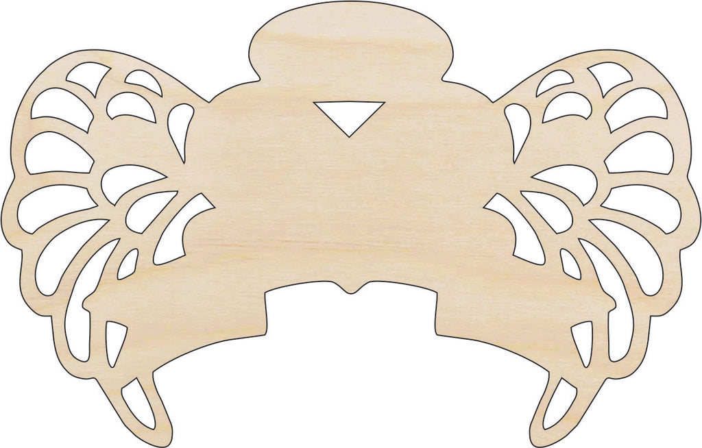 Wing - Laser Cut Out Unfinished Wood Craft Shape WNG6