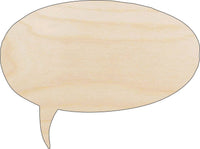 Bubble Wood Craft Shape - Laser Cut Baltic Birch Unfinished DIY Wood Art Supplies WRD23 - The Wood Shape Store