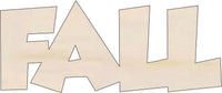 Fall Wood Craft Shape - Laser Cut Baltic Birch Unfinished DIY Wood Art Supplies WRD94 - The Wood Shape Store