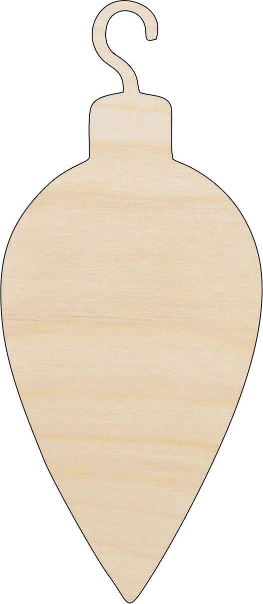 Ornament Wood Craft Shape - Laser Cut Baltic Birch Unfinished DIY Wood Art Supplies XMS123 - The Wood Shape Store