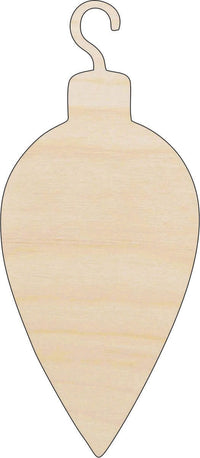 Ornament Wood Craft Shape - Laser Cut Baltic Birch Unfinished DIY Wood Art Supplies XMS123 - The Wood Shape Store