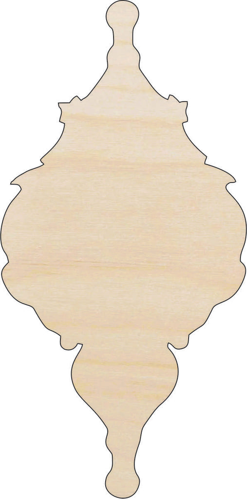 Bauble - Laser Cut Out Unfinished Wood Craft Shape XMS130