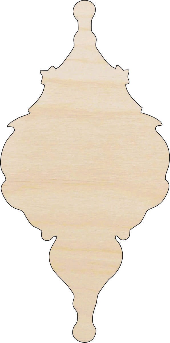 Ornament Wood Craft Shape - Laser Cut Baltic Birch Unfinished DIY Wood Art Supplies XMS130 - The Wood Shape Store
