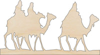 Wise Men Wood Craft Shape - Laser Cut Baltic Birch Unfinished DIY Wood Art Supplies XMS144 - The Wood Shape Store